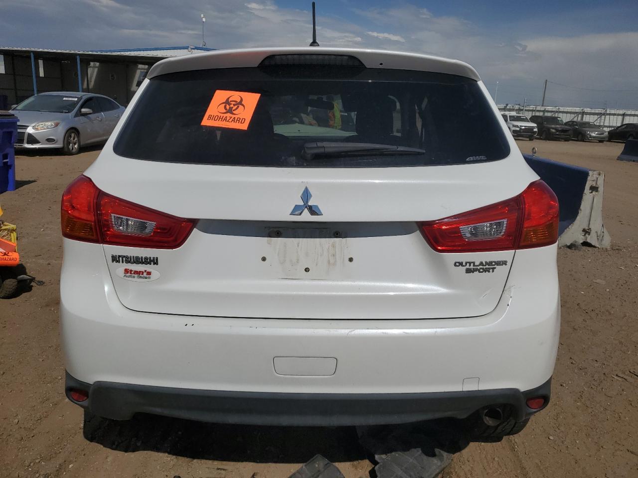 2015 Mitsubishi Outlander Sport Es VIN: 4A4AR3AU4FE025243 Lot: 56626824