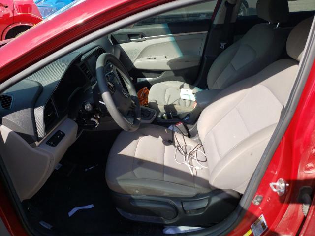  HYUNDAI ELANTRA 2020 Красный