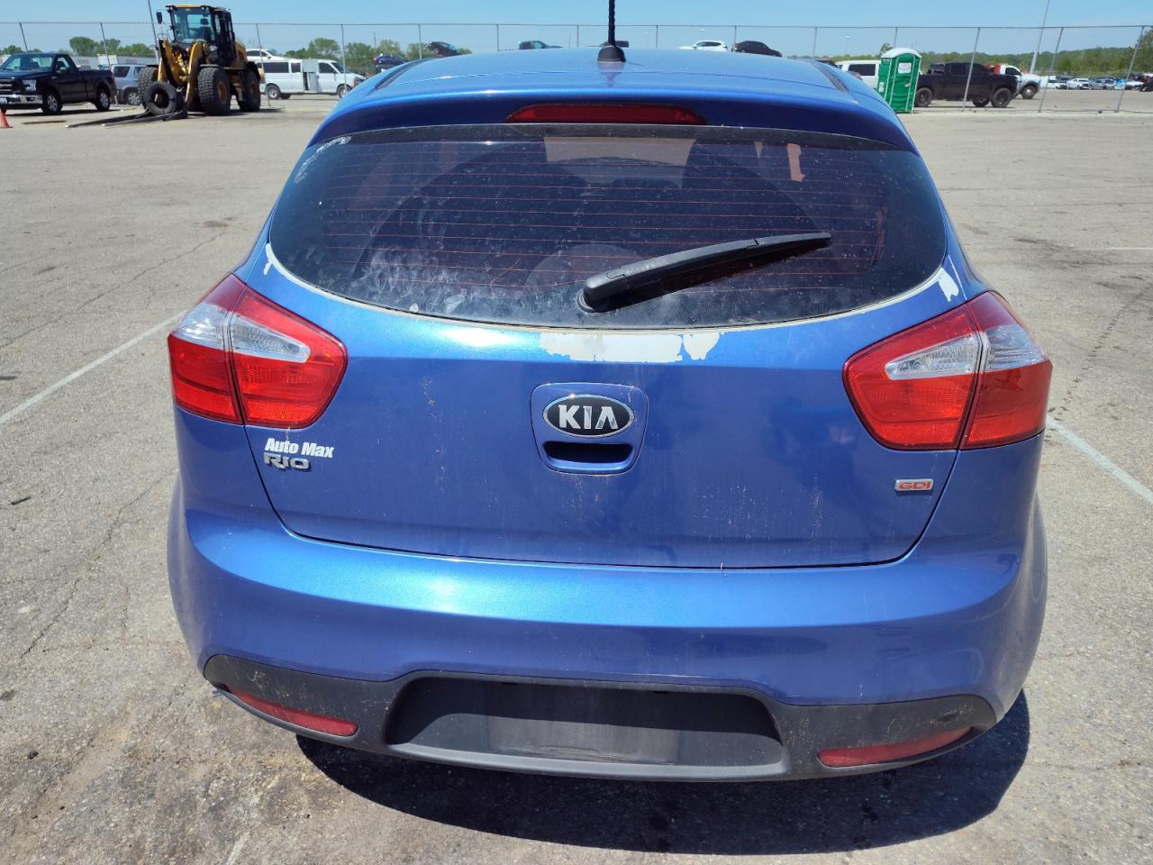 2013 Kia Rio Lx VIN: KNADM5A34D6874606 Lot: 53207184