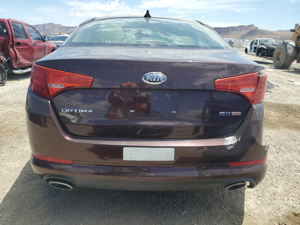 2012 Kia Optima Ex VIN: 5XXGN4A72CG010549 Lot: 55028374