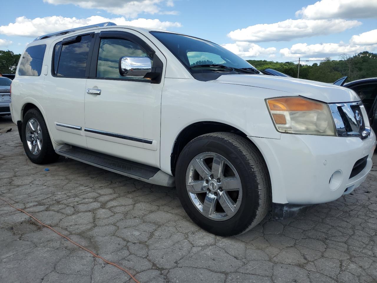 2010 Nissan Armada Platinum VIN: 5N1BA0NF4AN613287 Lot: 57248124