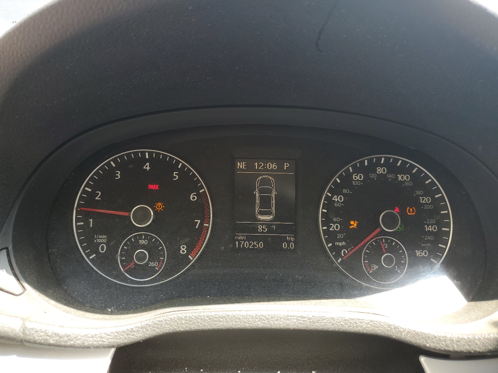 1VWBP7A32CC037718 2012 Volkswagen Passat Se