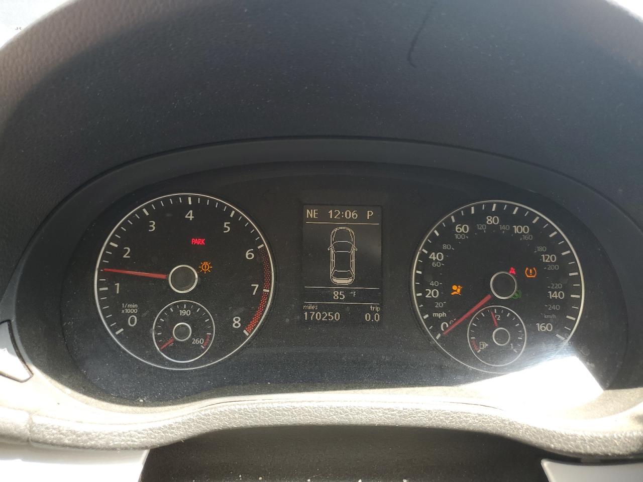 2012 Volkswagen Passat Se VIN: 1VWBP7A32CC037718 Lot: 53235574