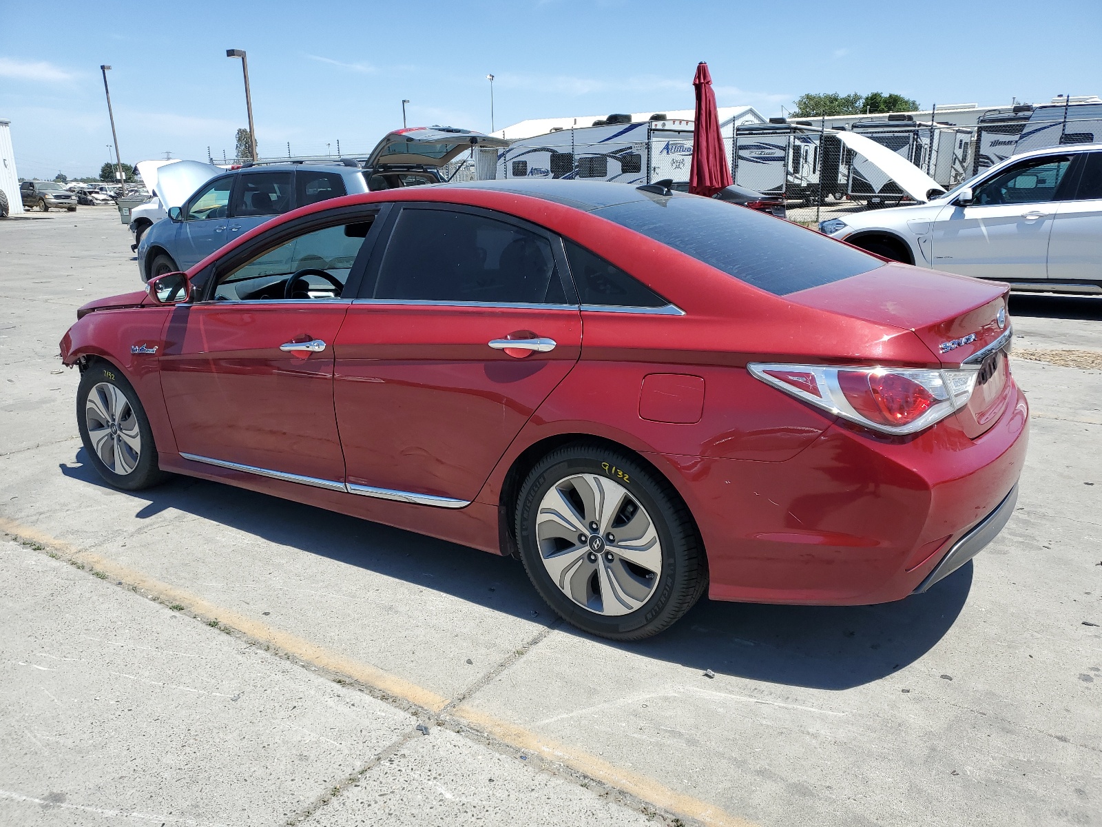 2015 Hyundai Sonata Hybrid vin: KMHEC4A47FA127591