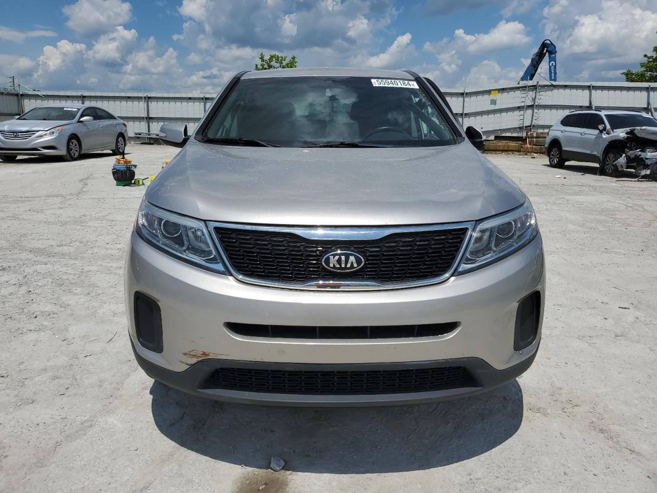 VIN 5XYKTCA63EG518027 2014 KIA SORENTO no.5