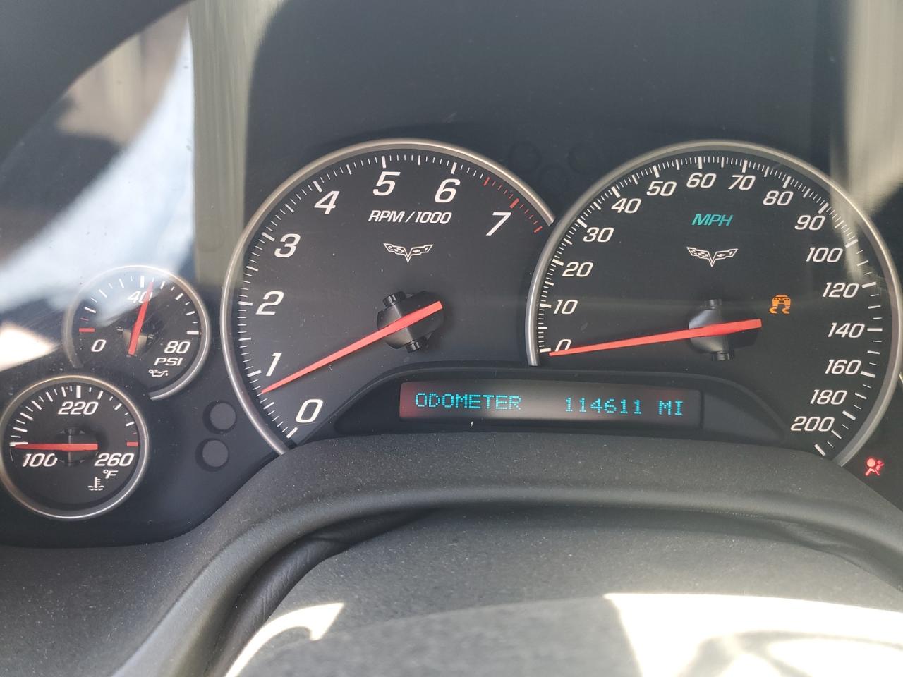 2007 Chevrolet Corvette VIN: 1G1YY25UX75112636 Lot: 43639584