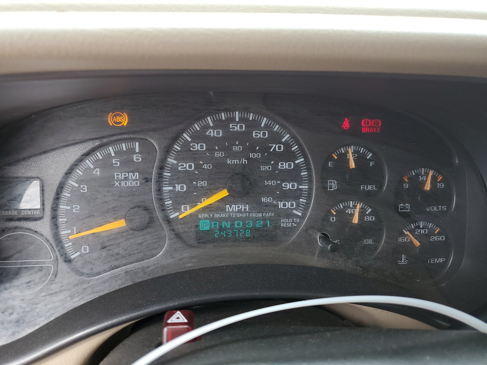 1GNEK13T11R103847 2001 Chevrolet Tahoe K1500