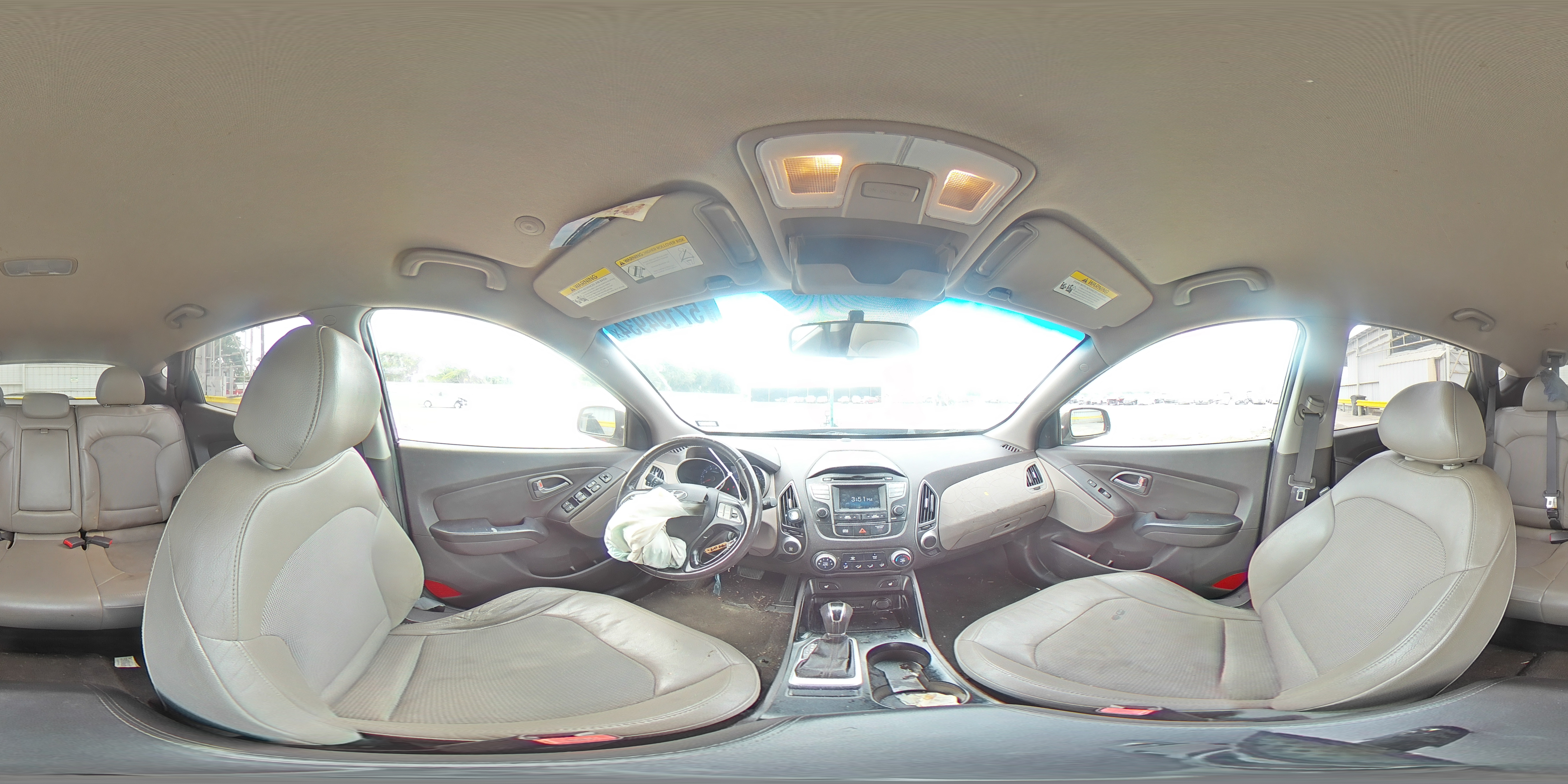 2014 Hyundai Tucson Gls VIN: KM8JU3AG4EU801144 Lot: 57194934