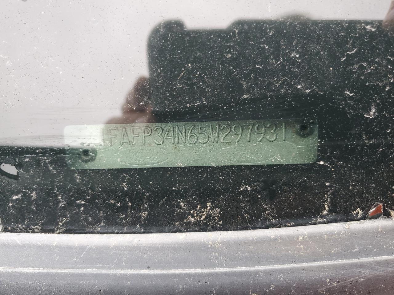 2005 Ford Focus Zx4 VIN: 1FAFP34N65W297931 Lot: 54506894