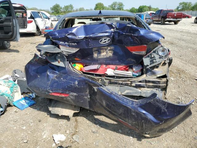  HYUNDAI ELANTRA 2013 Синий