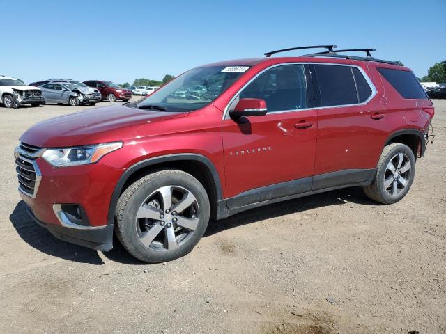  CHEVROLET TRAVERSE 2021 Червоний