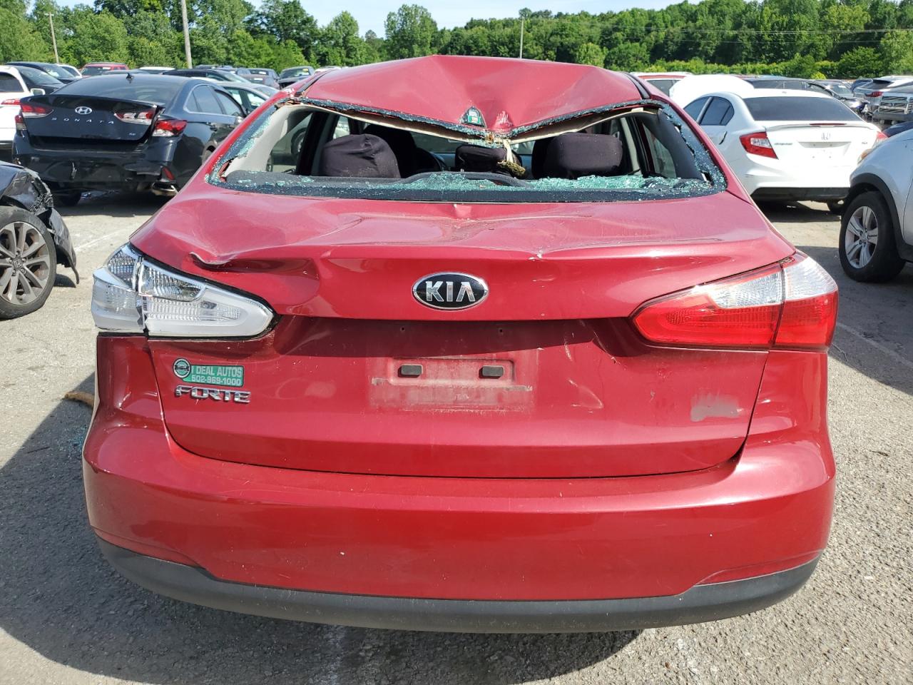 2016 Kia Forte Lx VIN: KNAFK4A66G5572764 Lot: 57166354