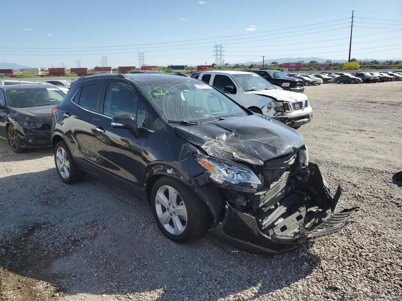 2015 BUICK ENCORE with FRONT END damage, VIN KL4CJASB7FB153755