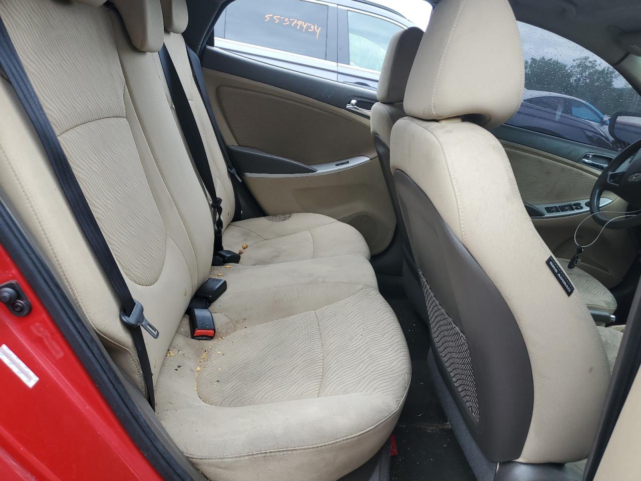 2013 Hyundai Accent Gls VIN: KMHCU4AE1DU463231 Lot: 55262114