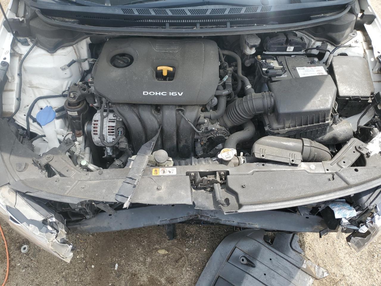 2017 Kia Forte Lx VIN: 3KPFL4A72HE127341 Lot: 54345994