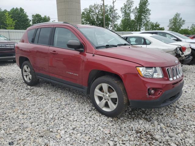  JEEP COMPASS 2012 Червоний