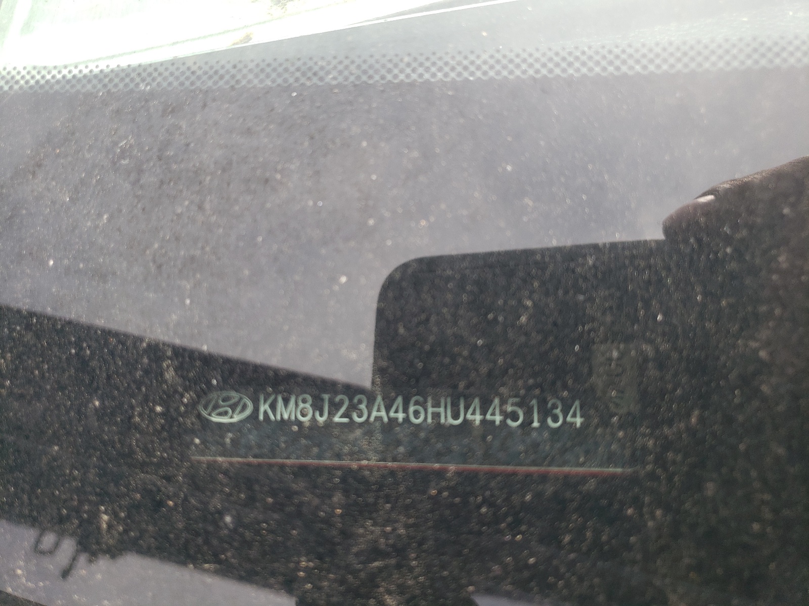 KM8J23A46HU445134 2017 Hyundai Tucson Se