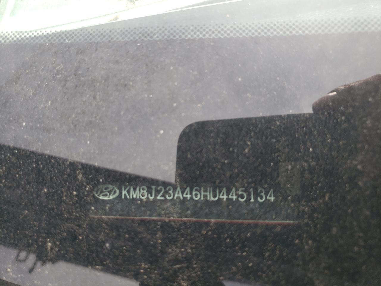 2017 Hyundai Tucson Se VIN: KM8J23A46HU445134 Lot: 55562784