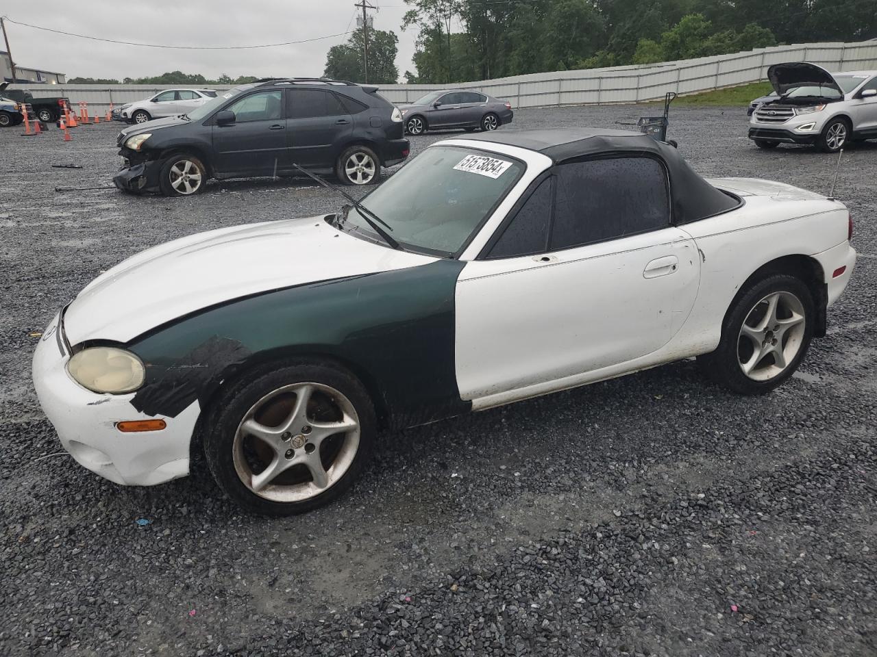 2001 Mazda Mx-5 Miata Base VIN: JM1NB353510207103 Lot: 51573854