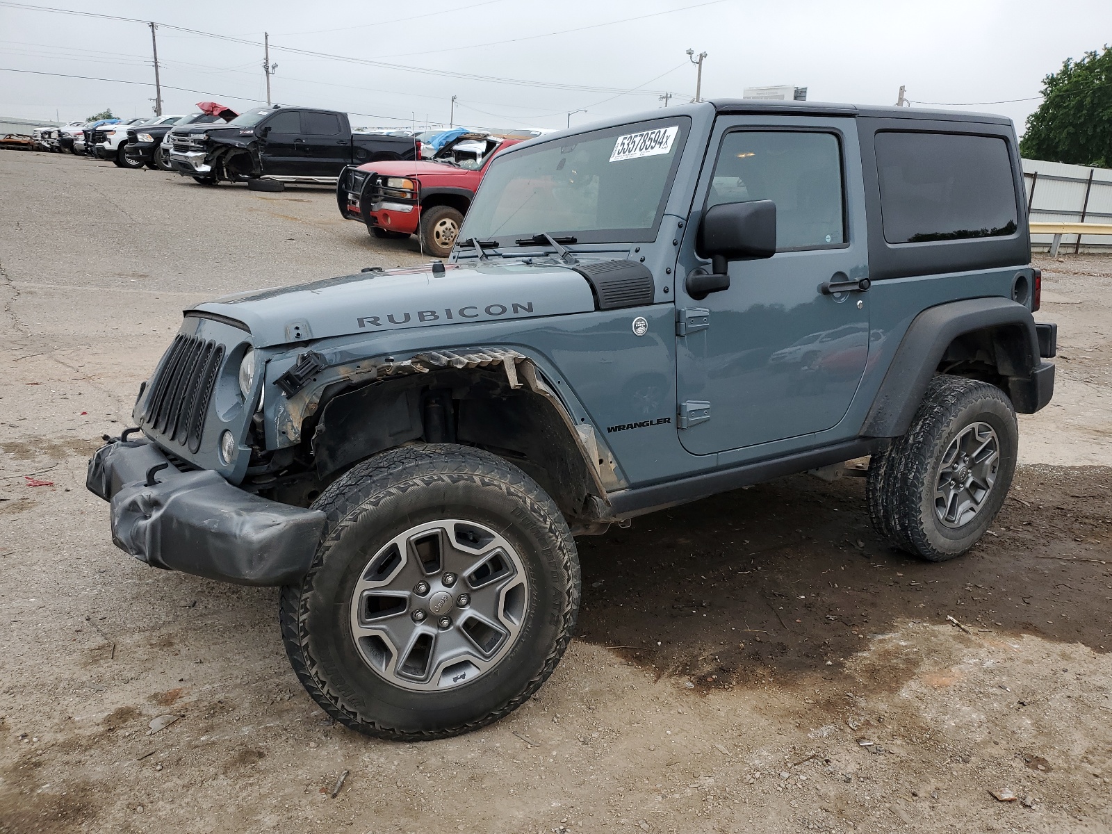 2014 Jeep Wrangler Rubicon vin: 1C4BJWCGXEL287676