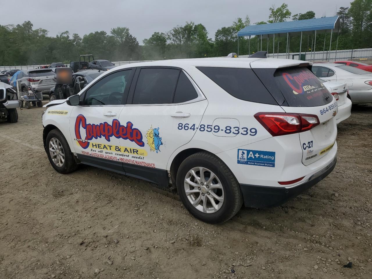 2021 Chevrolet Equinox Lt VIN: 3GNAXKEV2MS159298 Lot: 52736294