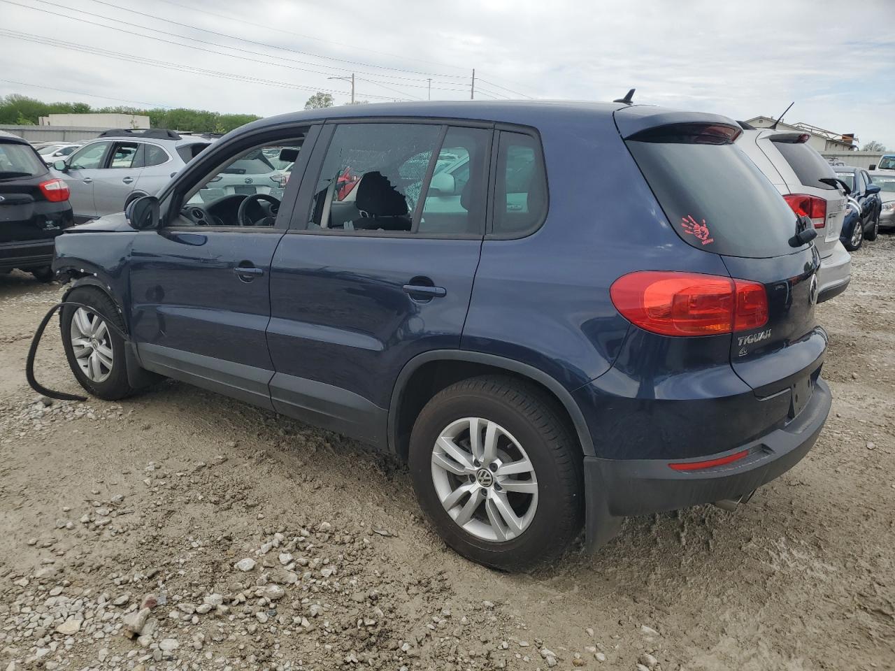 WVGBV7AX1DW551180 2013 Volkswagen Tiguan S