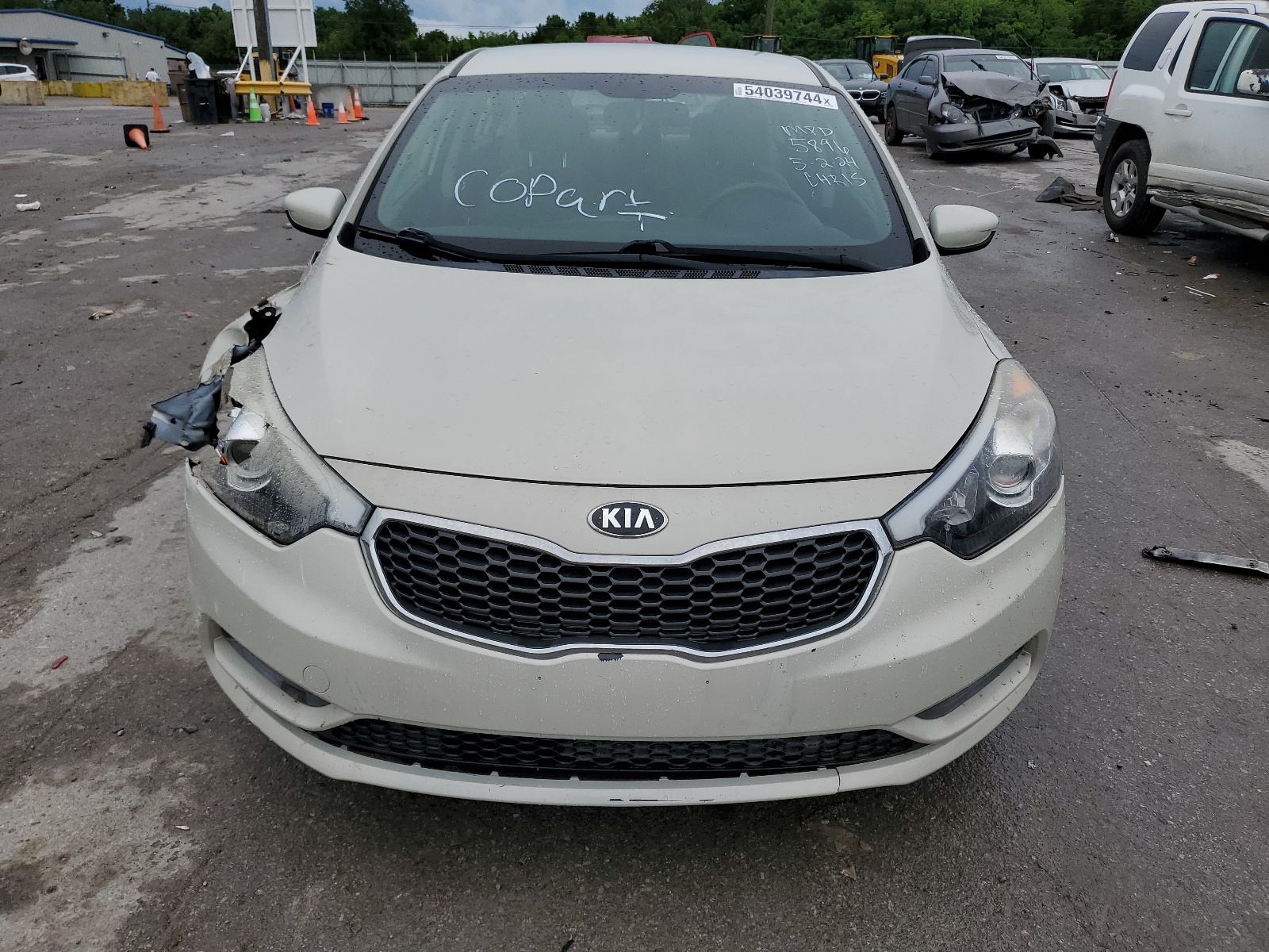 2015 Kia Forte Lx vin: KNAFK4A69F5295896