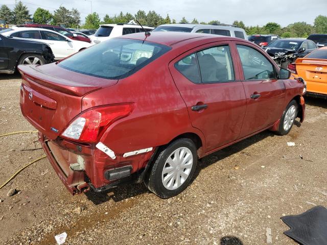  NISSAN VERSA 2016 Красный