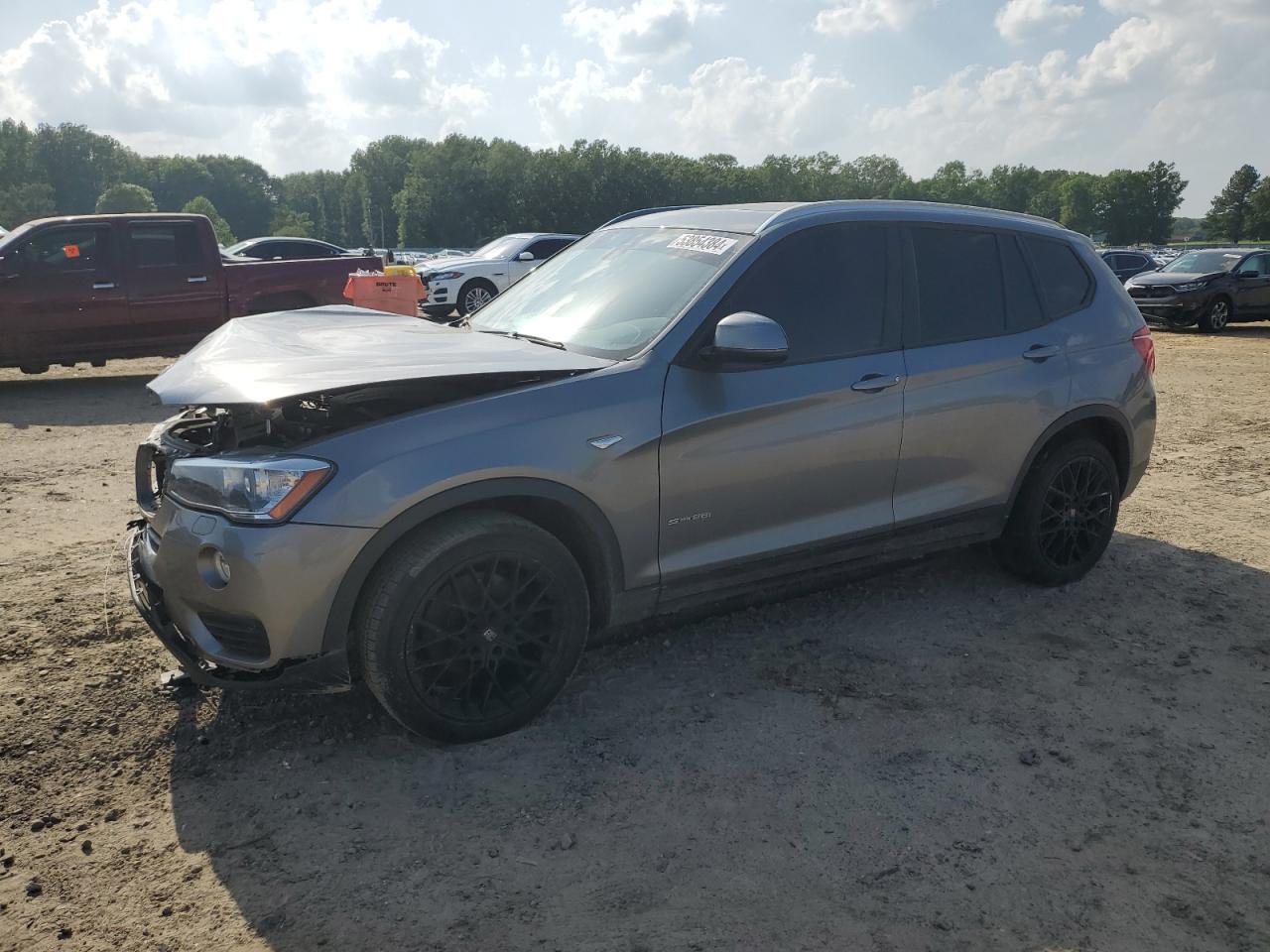 2017 BMW X3 Sdrive28I VIN: 5UXWZ7C37H0X41738 Lot: 53854384