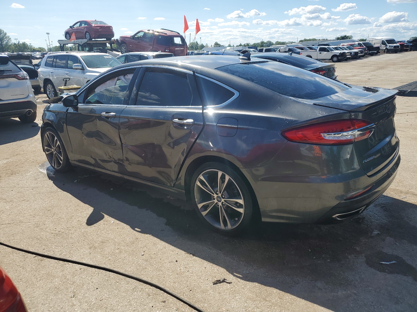 2019 Ford Fusion Titanium vin: 3FA6P0K90KR271456