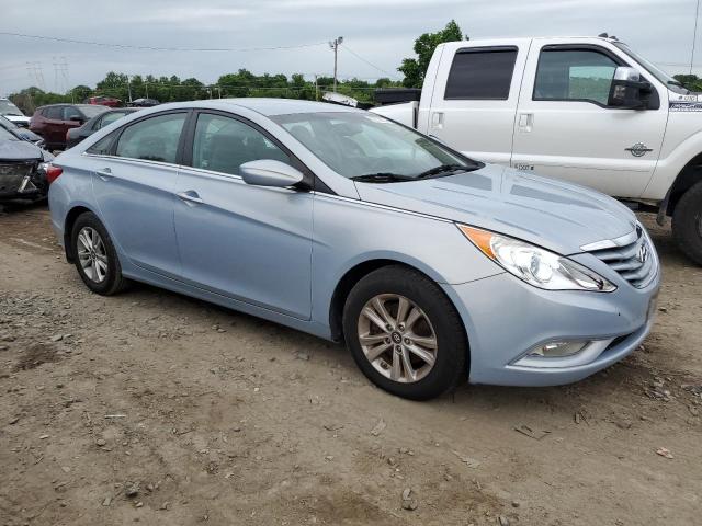 Sedans HYUNDAI SONATA 2013 Srebrny