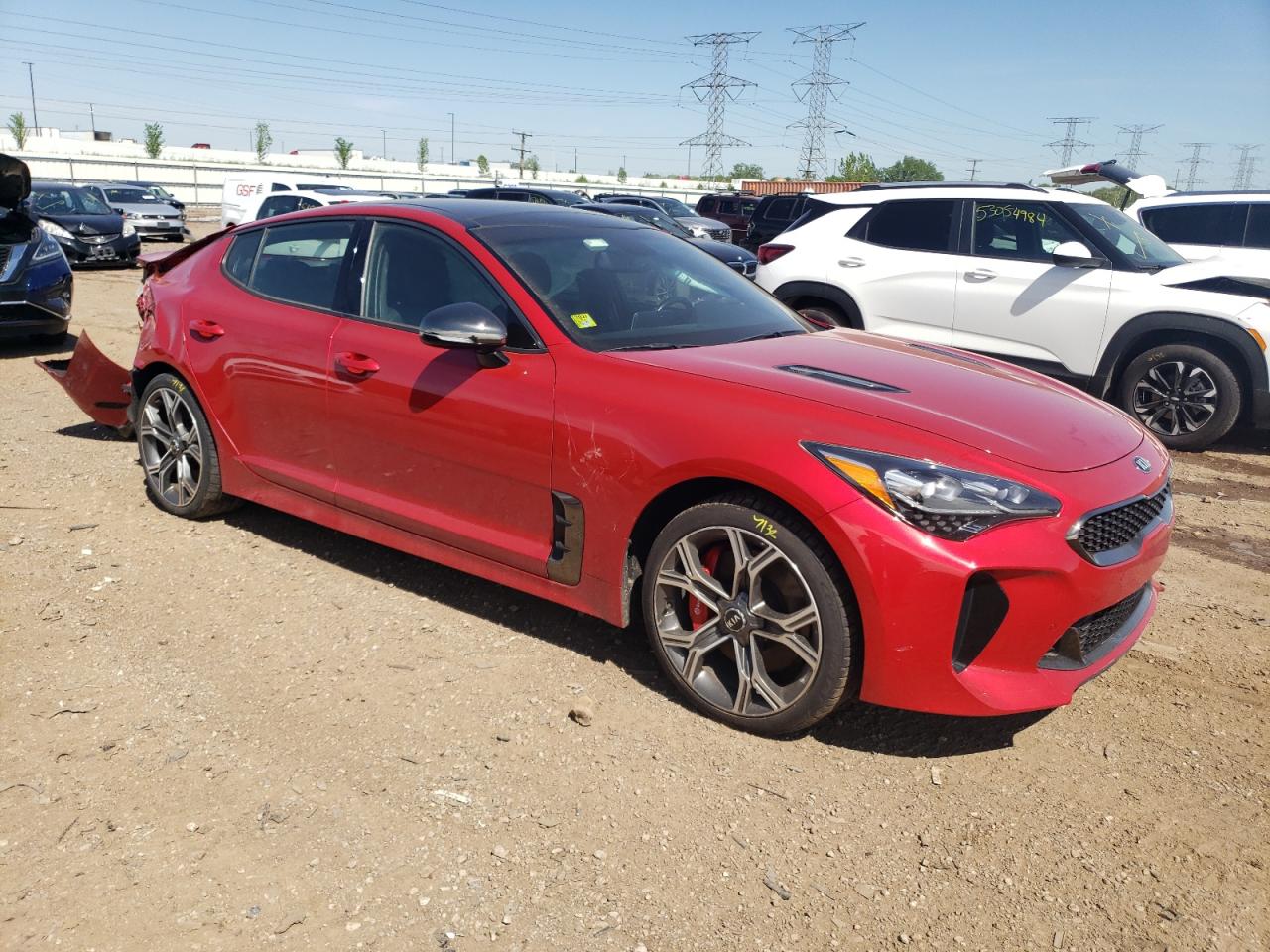 2018 Kia Stinger Gt1 VIN: KNAE45LC4J6028733 Lot: 53642104