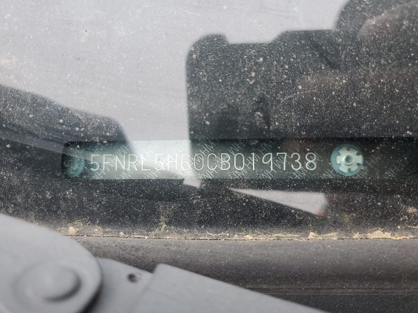 5FNRL5H60CB019738 2012 Honda Odyssey Exl