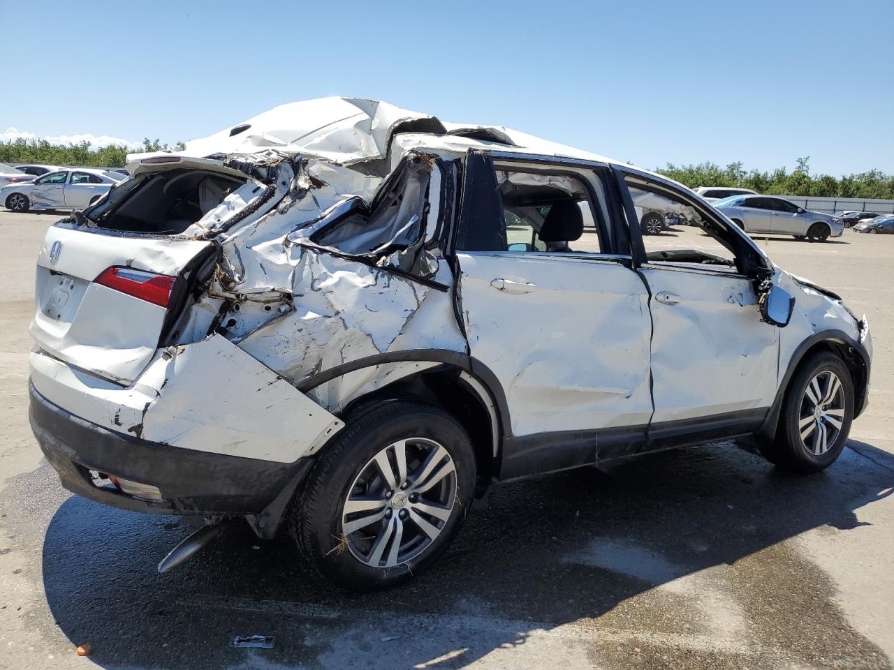 2017 Honda Pilot Ex VIN: 5FNYF5H30HB047300 Lot: 54210774