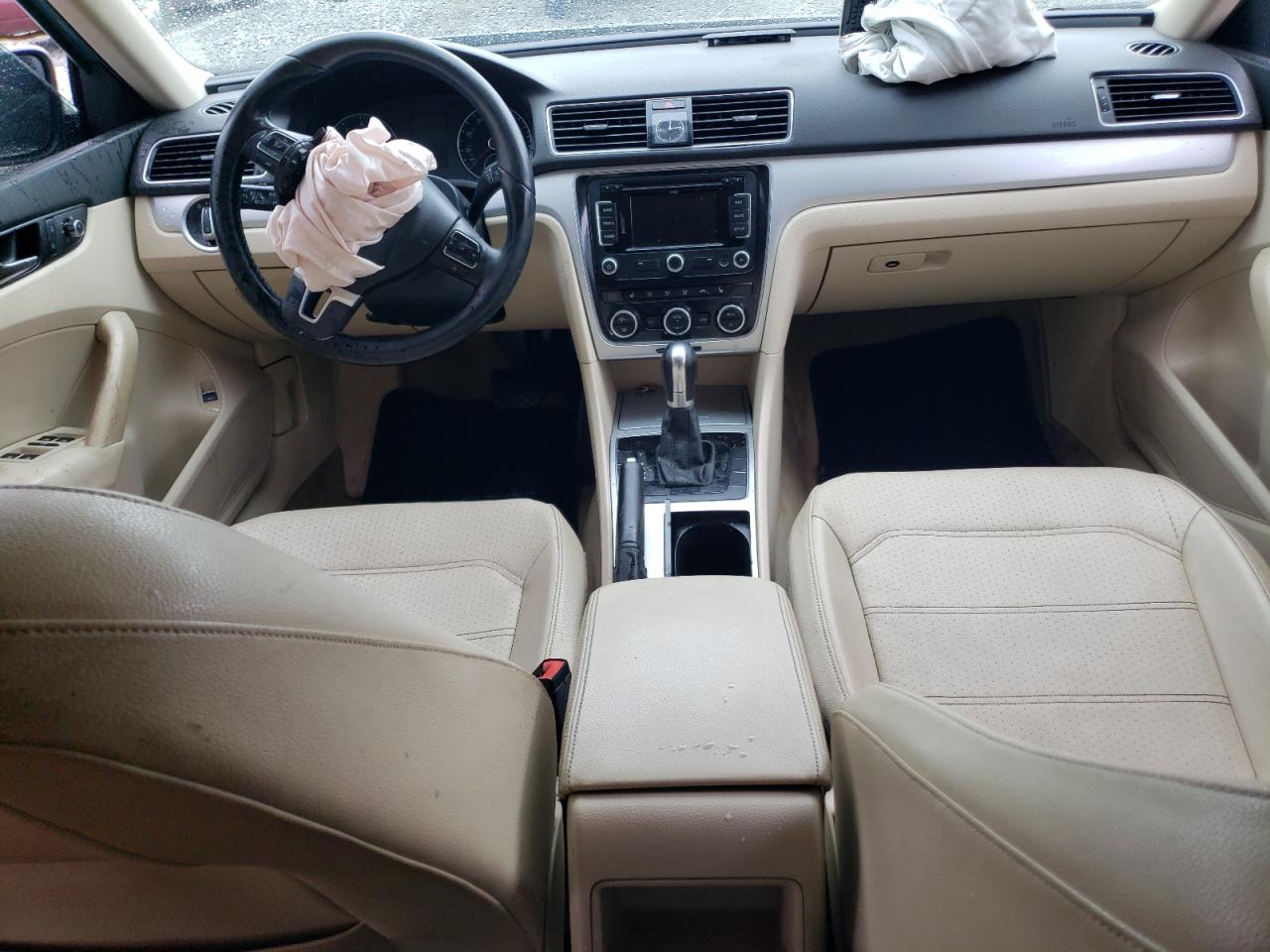 2012 Volkswagen Passat Se VIN: 1VWBP7A34CC039910 Lot: 54522124