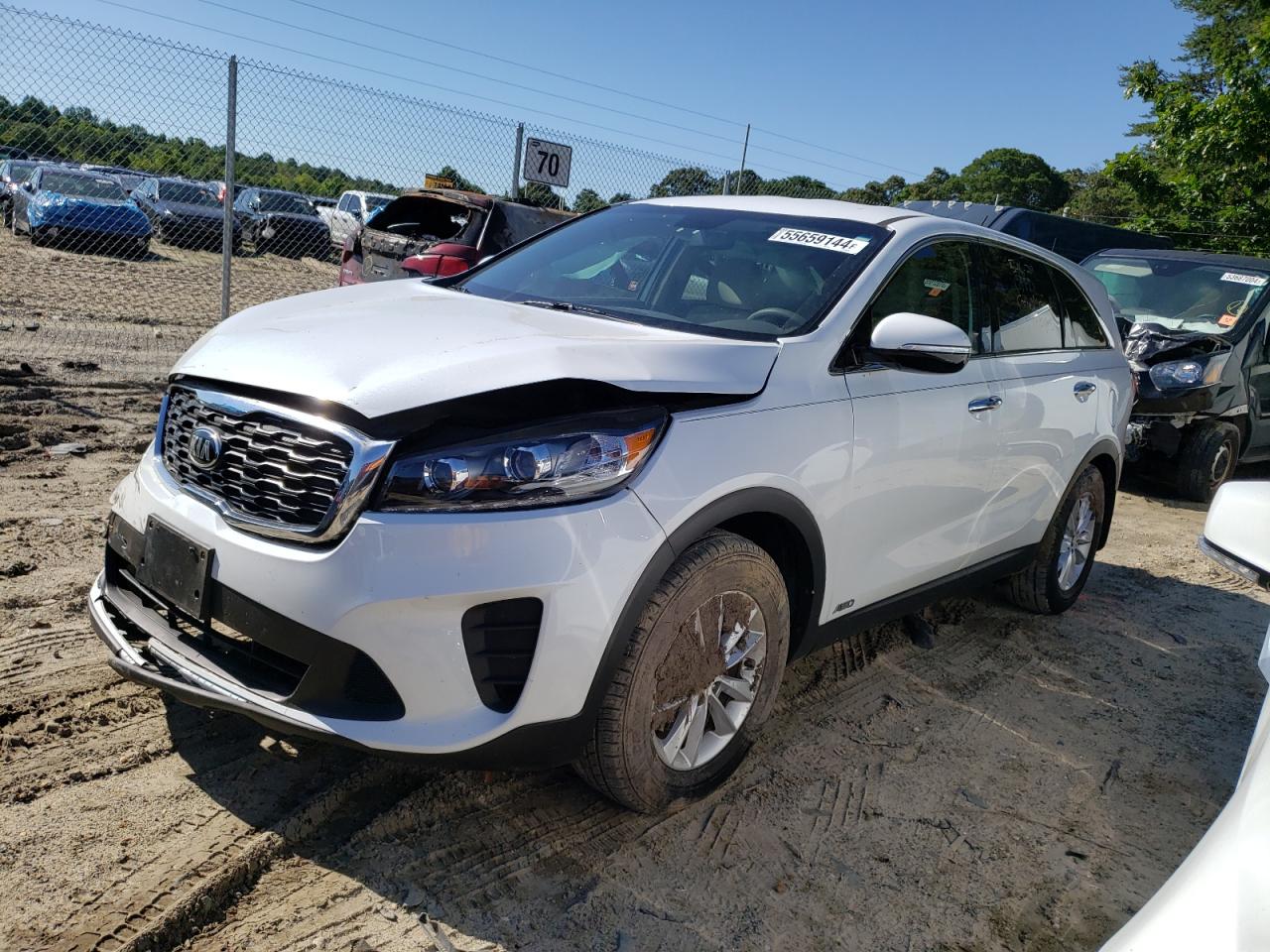 5XYPGDA34KG527109 2019 KIA SORENTO - Image 1