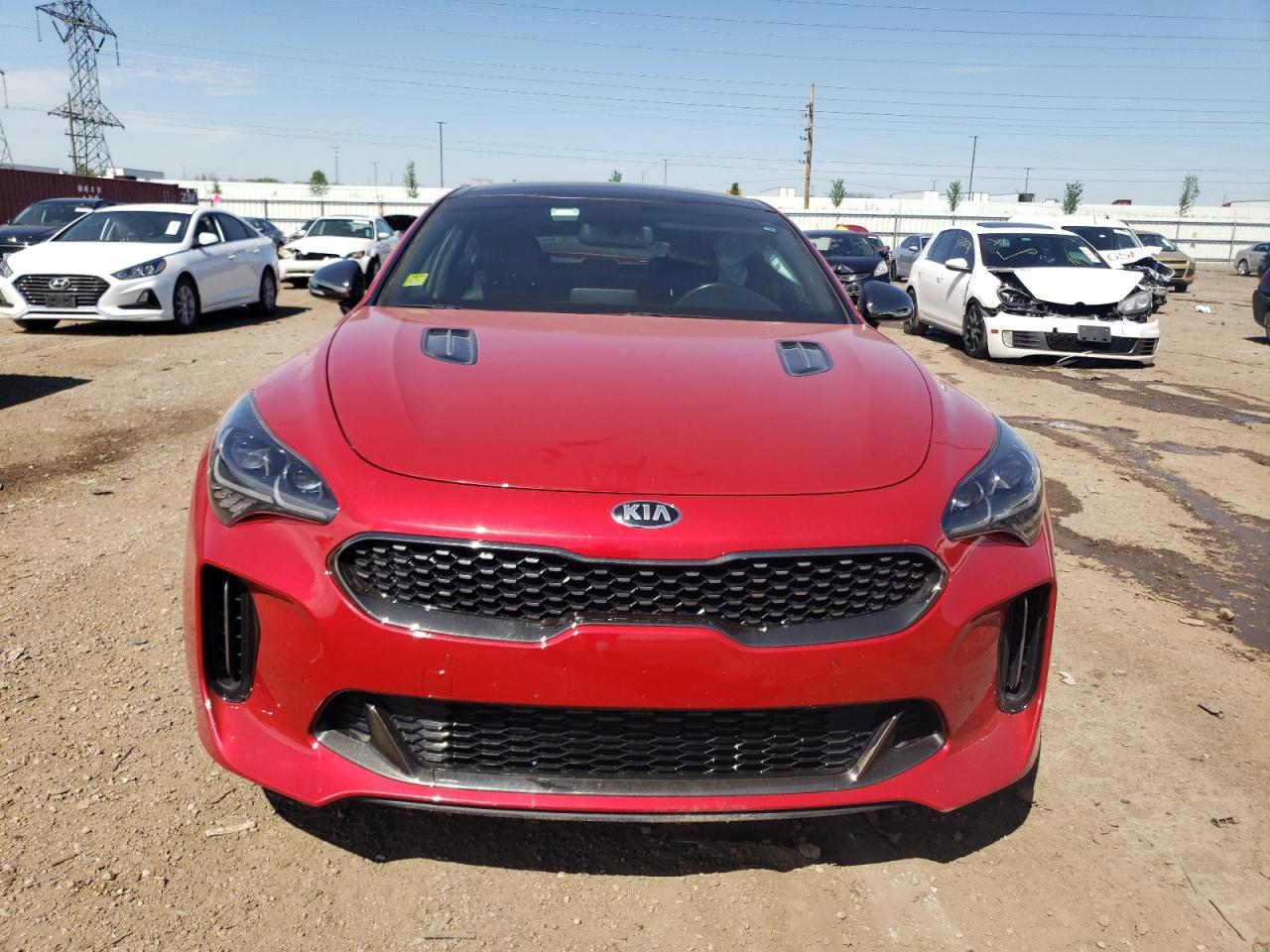 2018 Kia Stinger Gt1 VIN: KNAE45LC4J6028733 Lot: 53642104