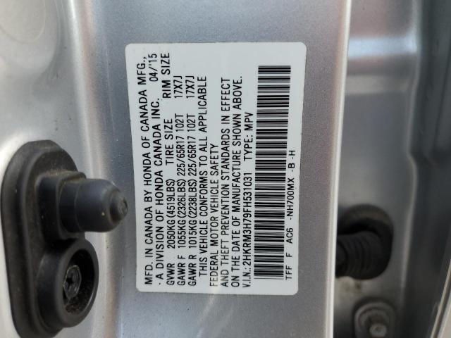 2015 HONDA CR-V EXL 2HKRM3H79FH531031  56523424