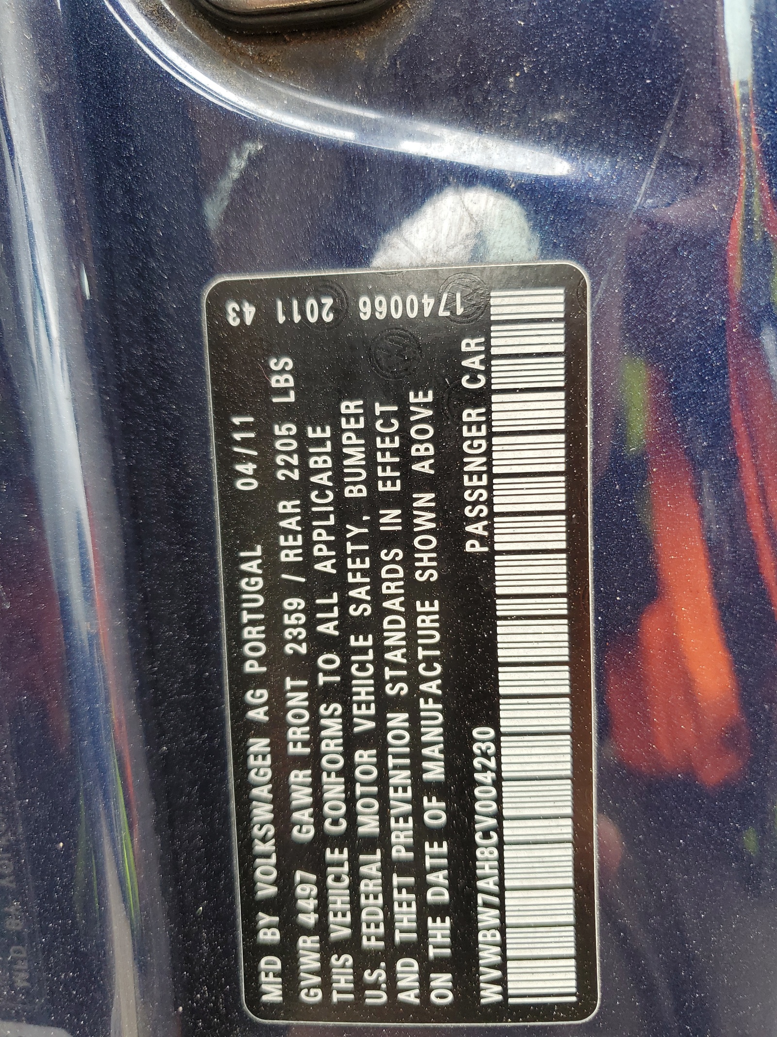 WVWBW7AH8CV004230 2012 Volkswagen Eos Komfort