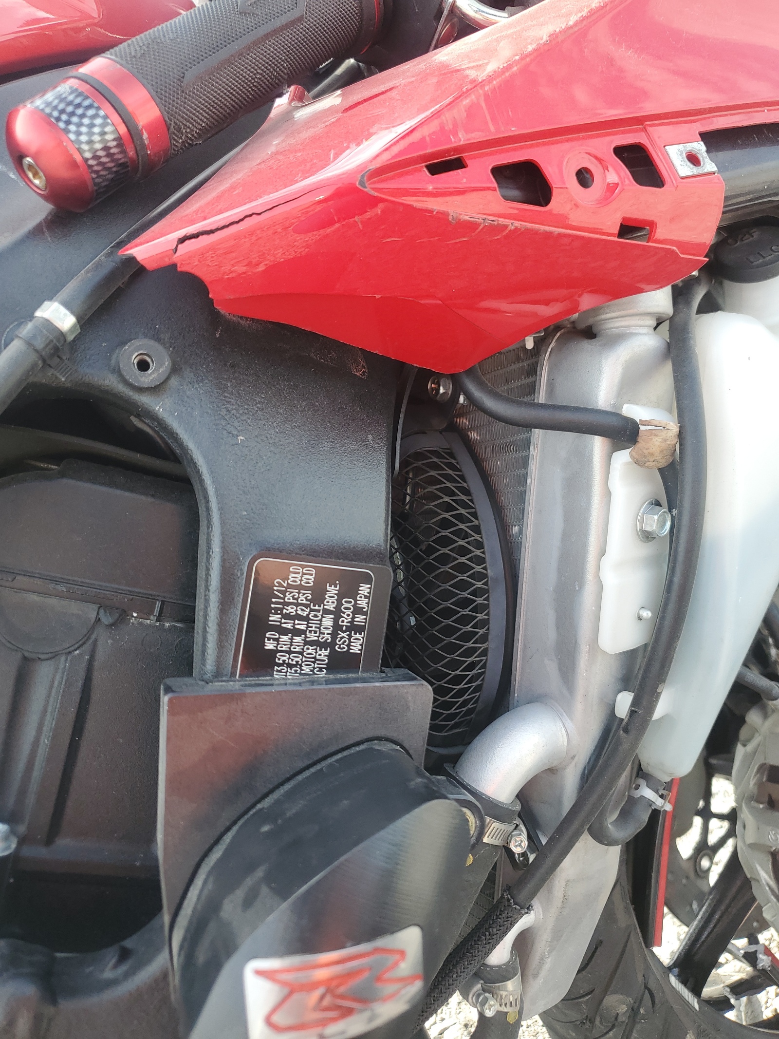 JS1GN7FA2D2101439 2013 Suzuki Gsx-R600