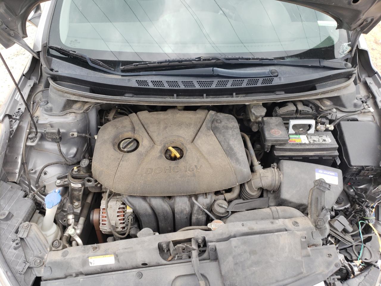 2011 Hyundai Elantra Gls VIN: KMHDH4AE1BU169544 Lot: 55113224