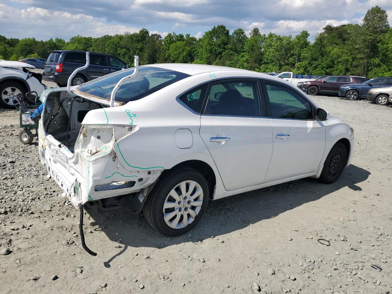 3N1AB7APXKY457557 2019 Nissan Sentra S