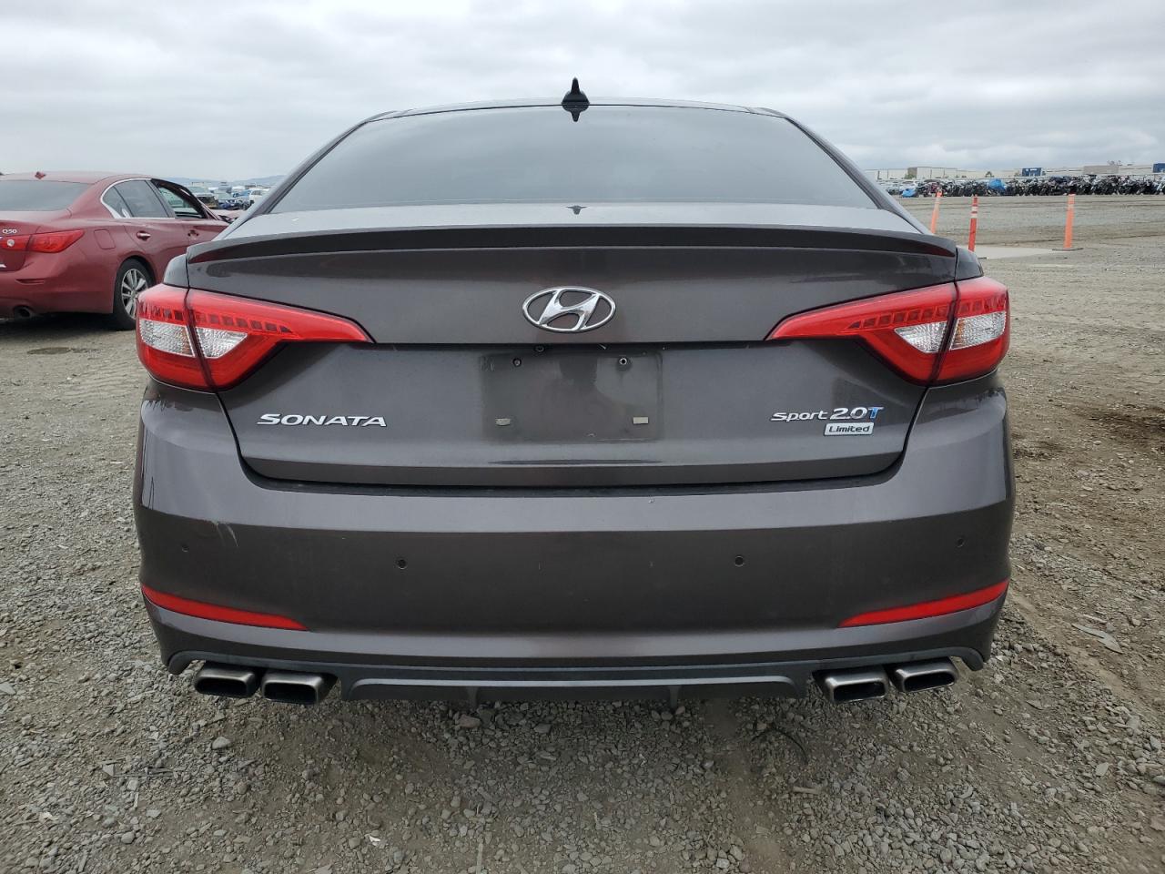 2015 Hyundai Sonata Sport VIN: 5NPE34ABXFH166221 Lot: 55561034