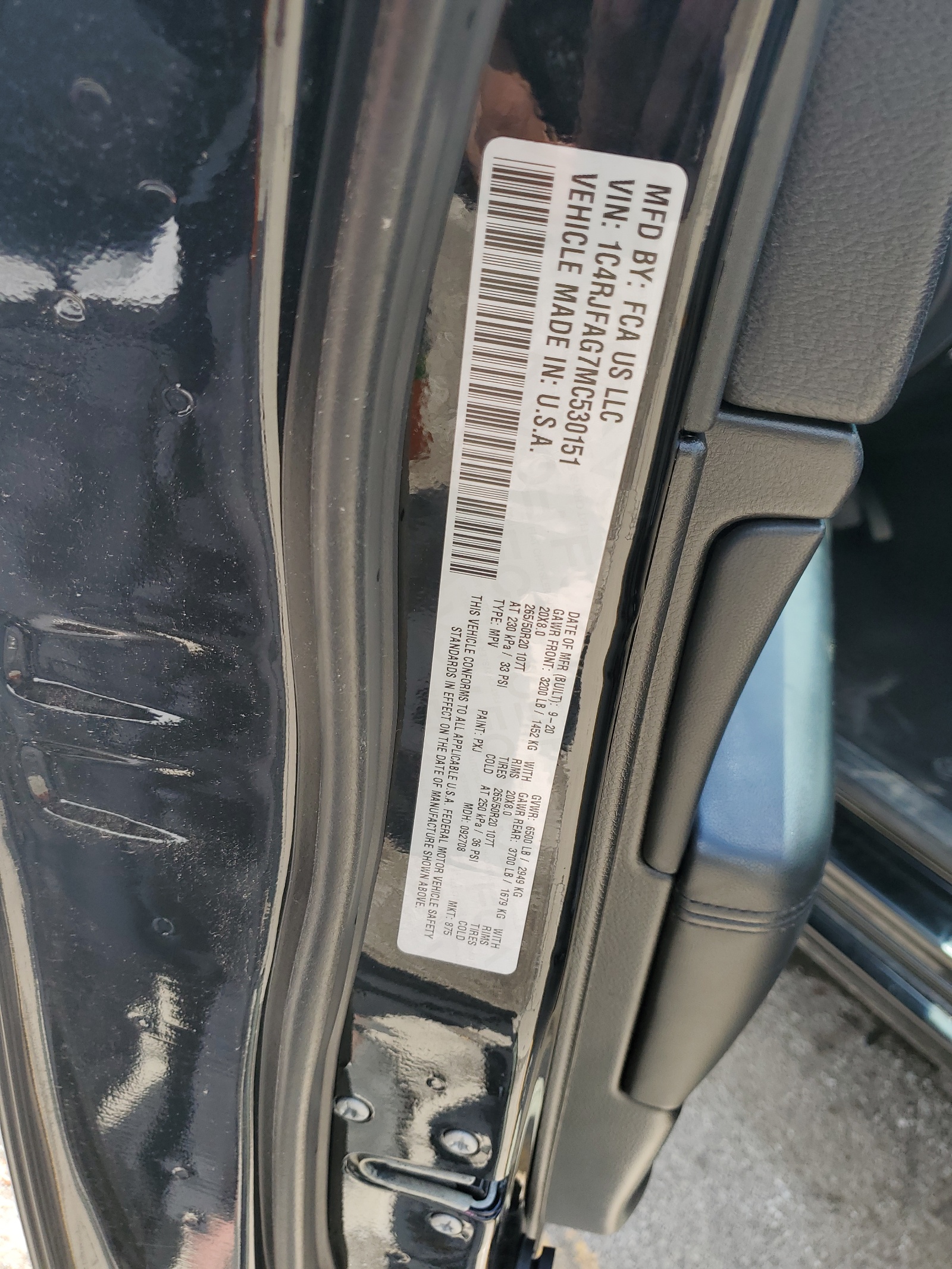 1C4RJFAG7MC530151 2021 Jeep Grand Cherokee Laredo