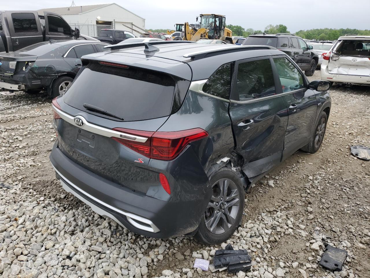 2021 Kia Seltos S VIN: KNDEUCAA9M7070919 Lot: 54008624