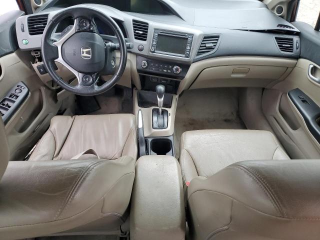  HONDA CIVIC 2012 Бургунди