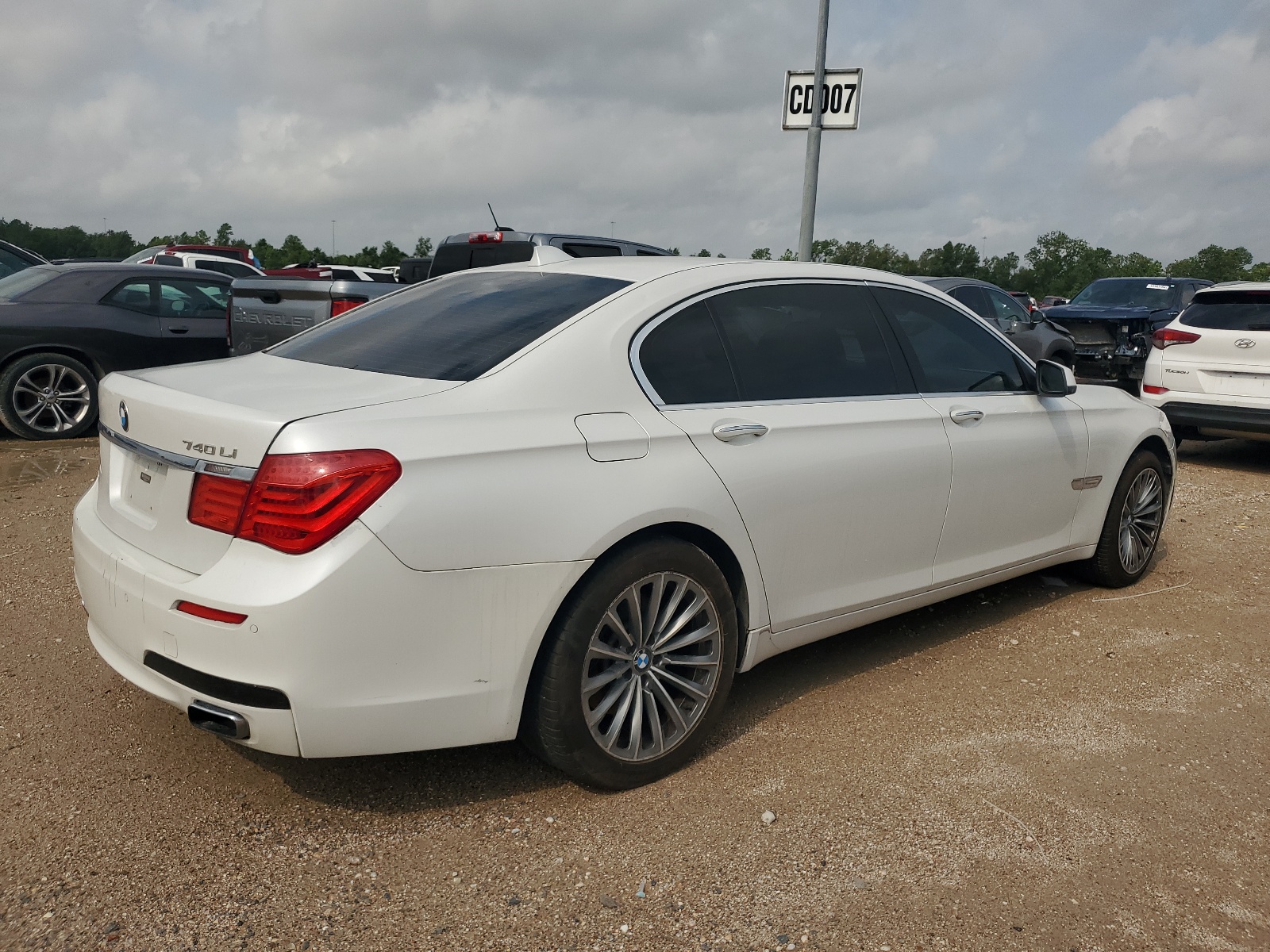 2012 BMW 740 Li vin: WBAKB4C55CC576894