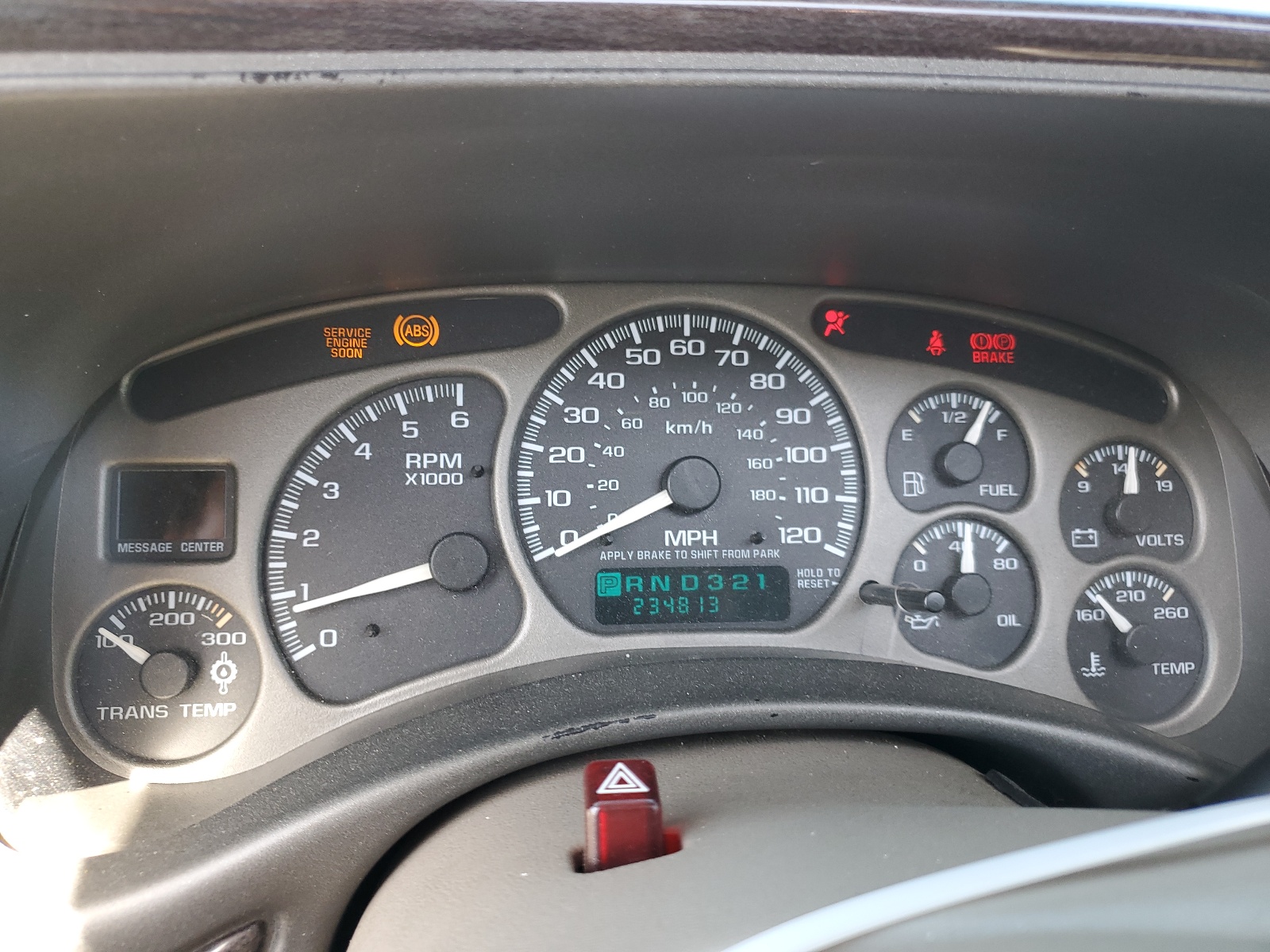 1GKEK63U61J191294 2001 GMC Denali