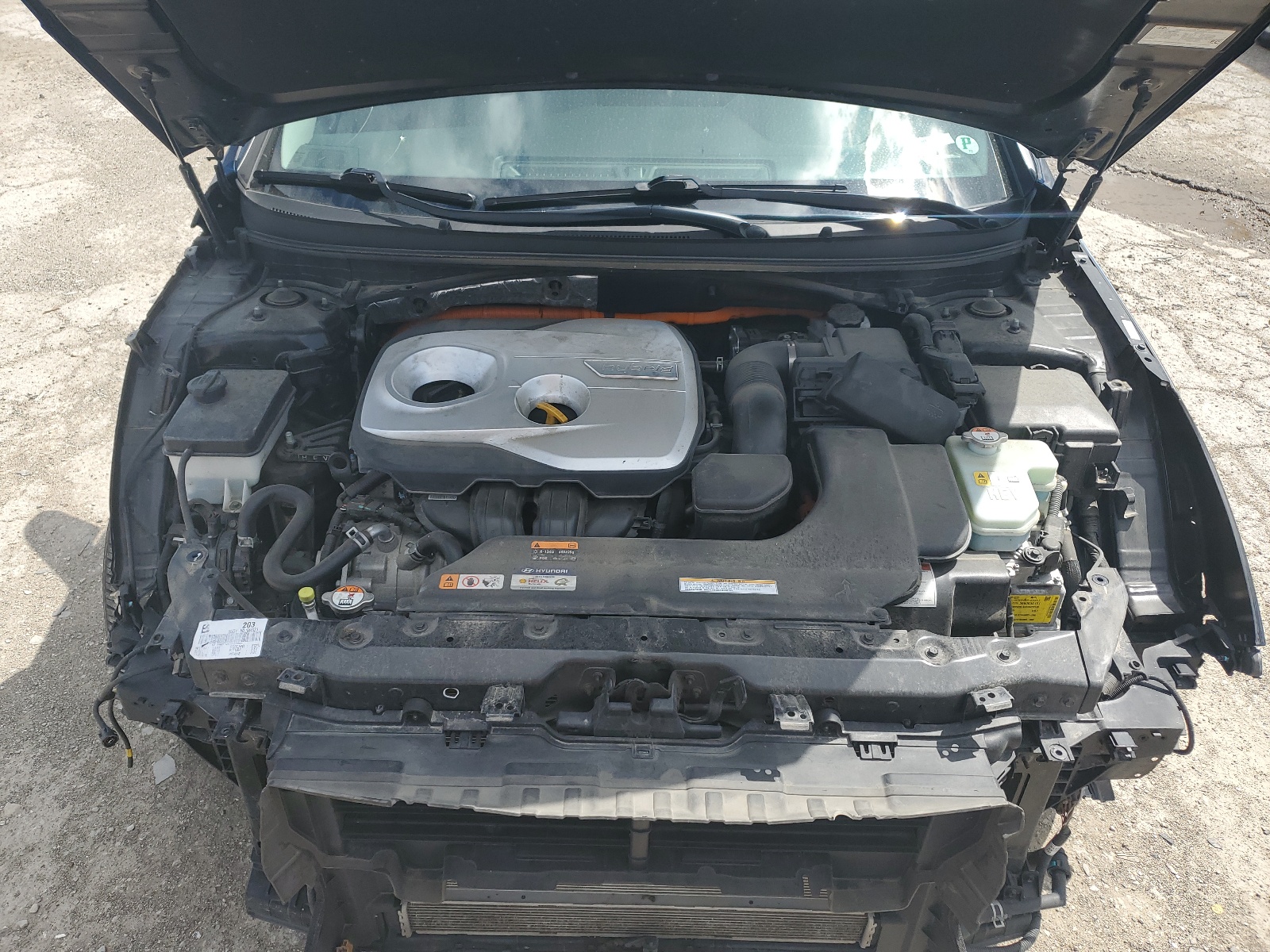 KMHE24L17HA044039 2017 Hyundai Sonata Hybrid