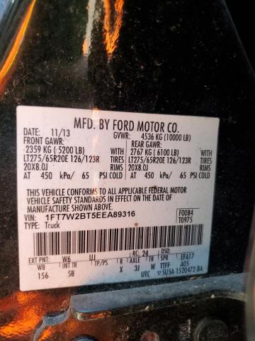 1FT7W2BT5EEA89316 | 2014 Ford f250 super duty